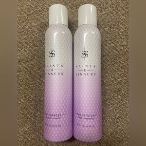 2 Bottle Saints Sinners Super Fresh Divine Dry Shampoo